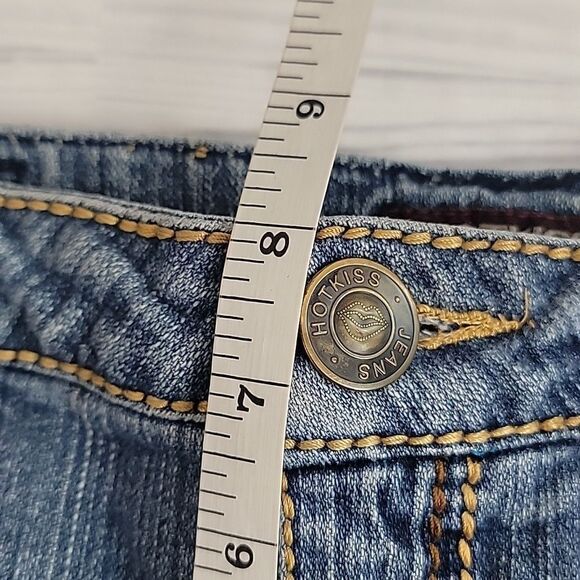 Hot Kiss denim bermuda shorts Women's Size 11 - Picture 13 of 14